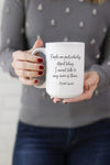 People are particularly stupid today. I cannot talk to anymore of them. - Michel Gerard  This is the perfect mug for anyone who loves all things Gilmore Girls! 