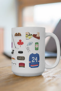 locker room lover boys mug - hockey rivalry fan mug 