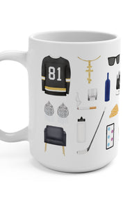locker room lover boys mug - hockey rivalry fan mug 