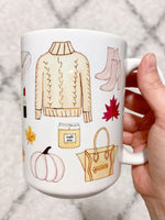 Original All The Fall Things Mug