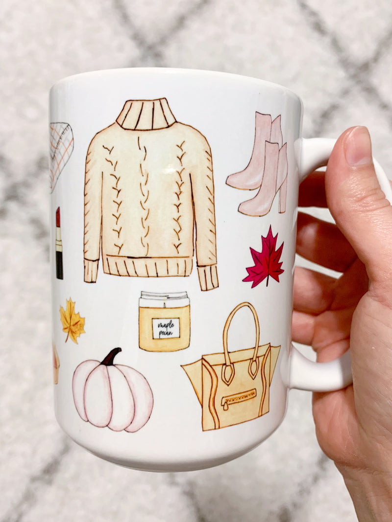 Original All The Fall Things Mug