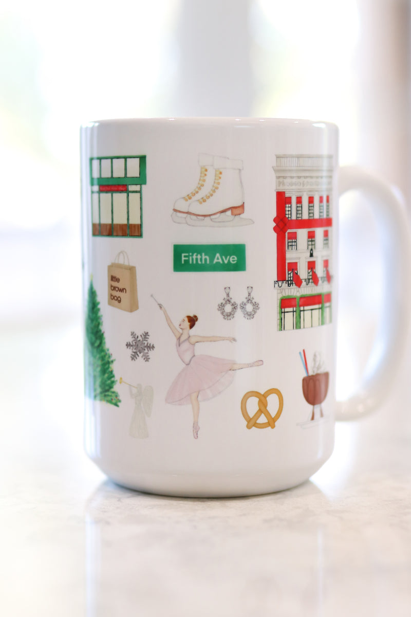 New York City Christmas Mug