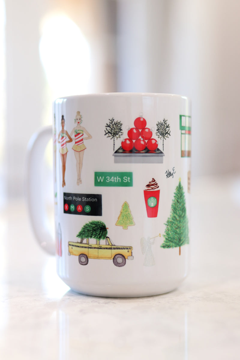 New York City Christmas Mug