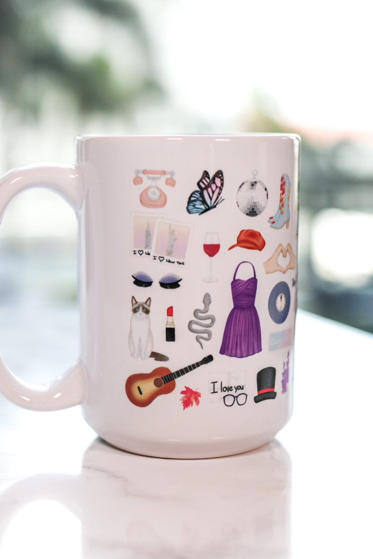 A Swift Musical Journey Mug – Kelly Elizabeth Designs display picture 1