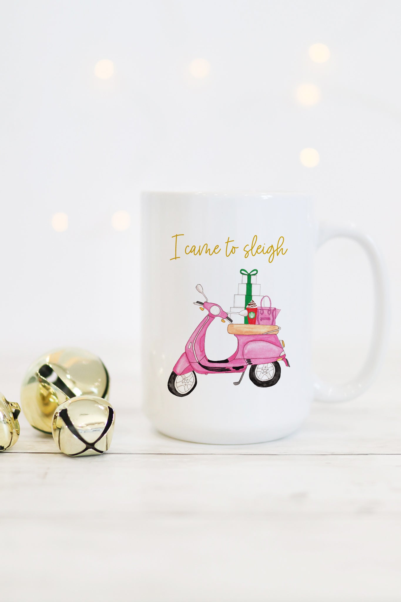I Came To Sleigh Mug