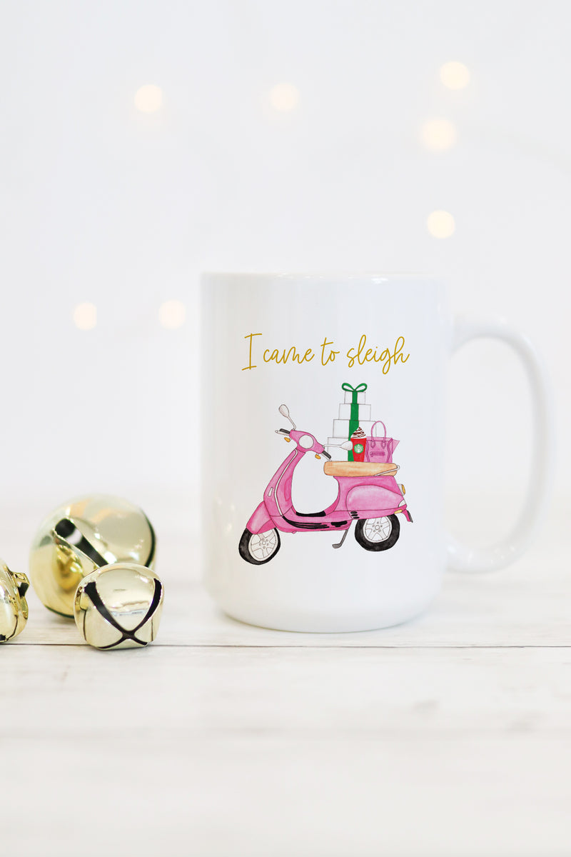 I Came To Sleigh Mug