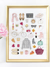 All The Fall Things Art Print