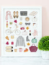 All The Fall Things Art Print
