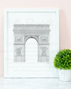 Arc De Triomphe Art Print