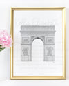 Arc De Triomphe Art Print