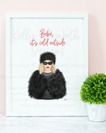 This is the ultimate holiday print for anyone who loves Moira Rose! Schitt's Creek print