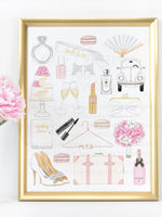 Bride To Be Art Print