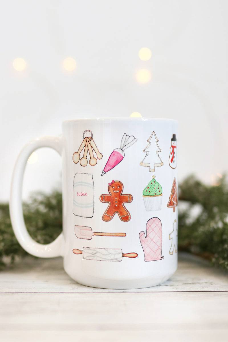 Christmas Baking Mug