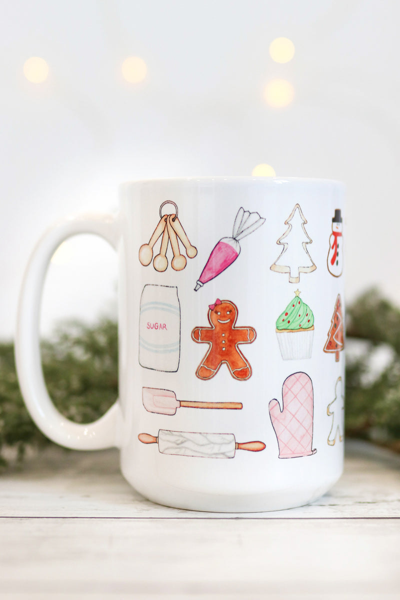 Christmas Baking Mug