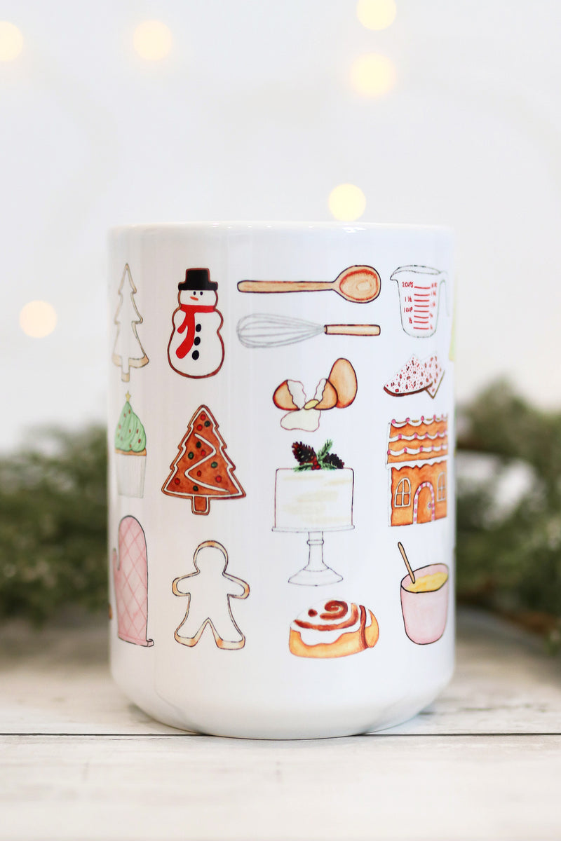 Christmas Baking Mug
