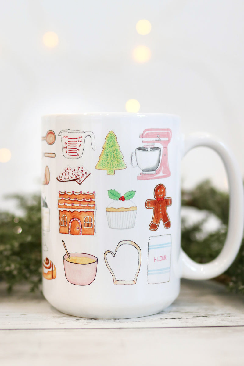 Christmas Baking Mug