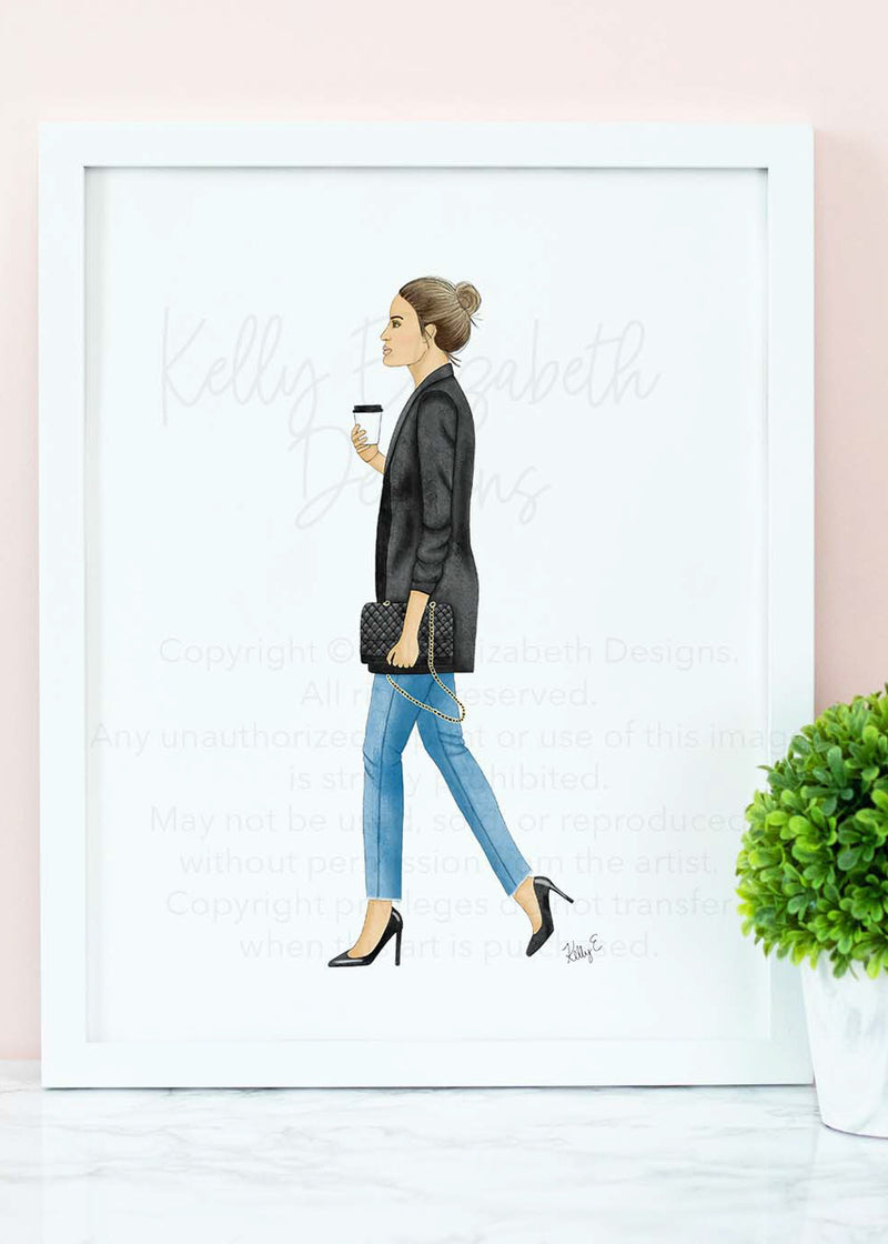 Classically Chic Art Print