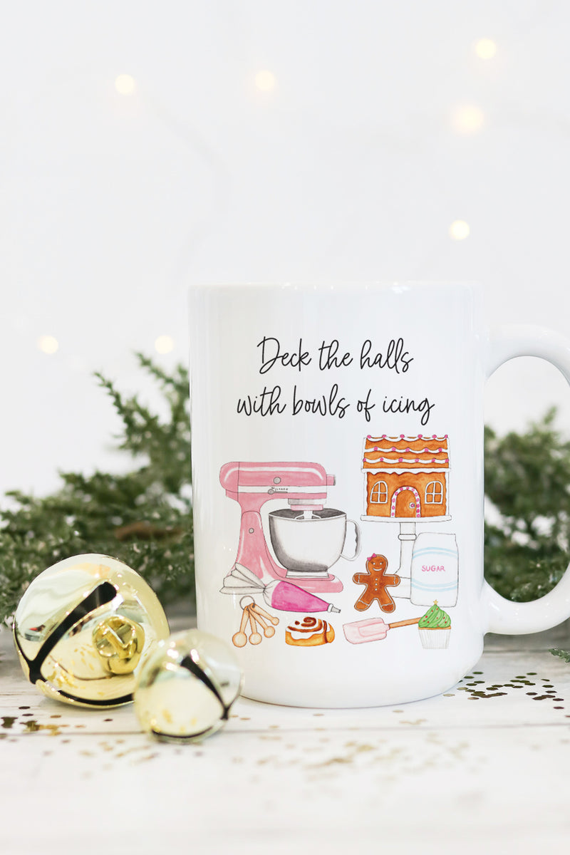 Deck The Halls With Bowls Of Icing Mug