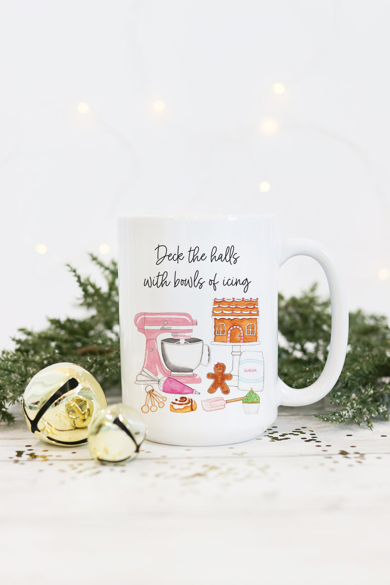 Deck The Halls With Bowls Of Icing Mug