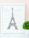 Eiffel Tower Art Print