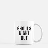 ghouls night out halloween mug kelly elizabeth designs