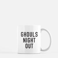 ghouls night out halloween mug kelly elizabeth designs