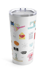 Gossip Girl Mug. The new queen headband, Chuck's purple bow tie and ring, St. Jude tie, Constance Billard neck tie, Inside by Anonymous, shopping bags, Chuck's gift for Blair, Serena's mugshot letter board, the key to the pool, Lily's ankle monitor, Bethesda fountain, a paper snowflake from Serena's Christmas gift to Dan, Dan's short story, a Kiss on the Lips party invitation, Jenny's sewing machine, Monkey's collar, Lincoln Hawk, Dorota's uniform headband, the Manhattan bridge