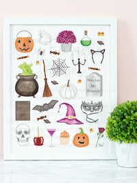 Halloween Art Print