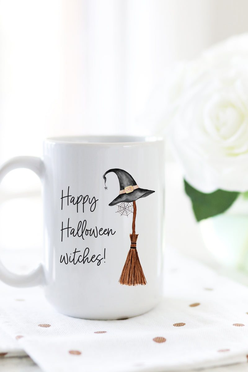 Happy Halloween Witches Mug