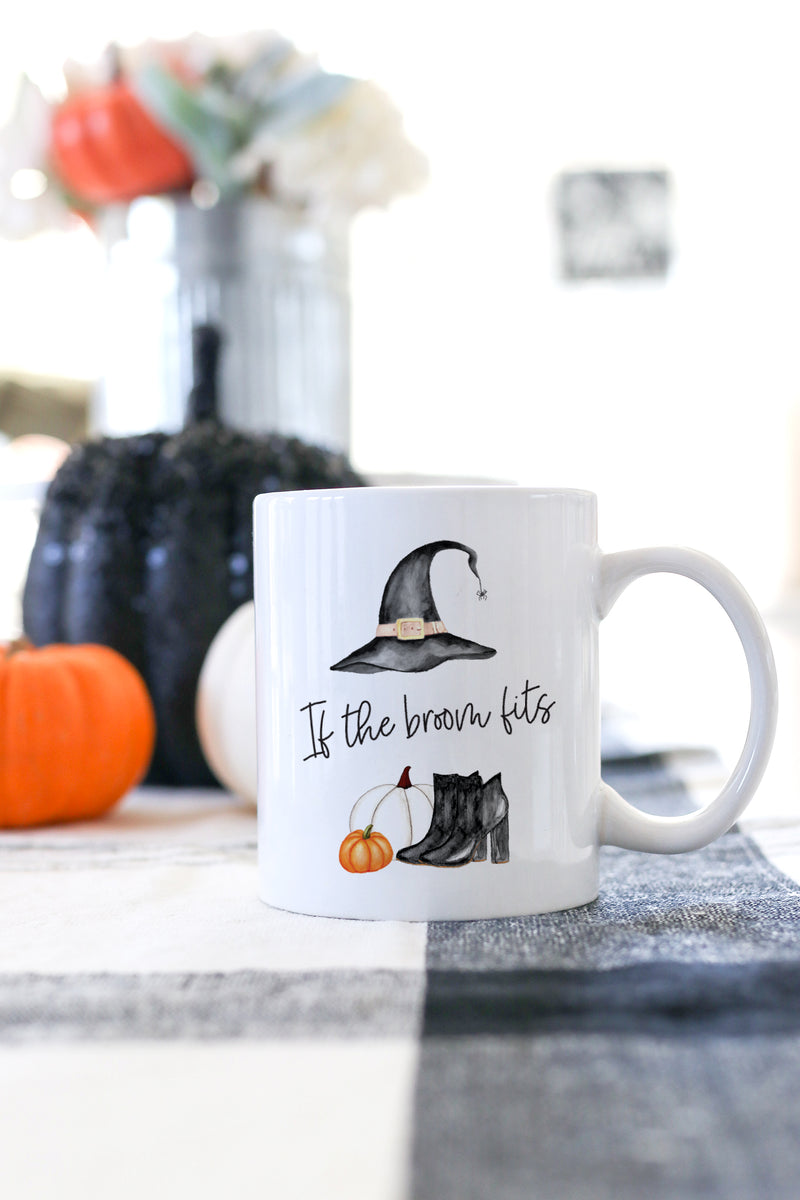 If The Broom Fits Mug