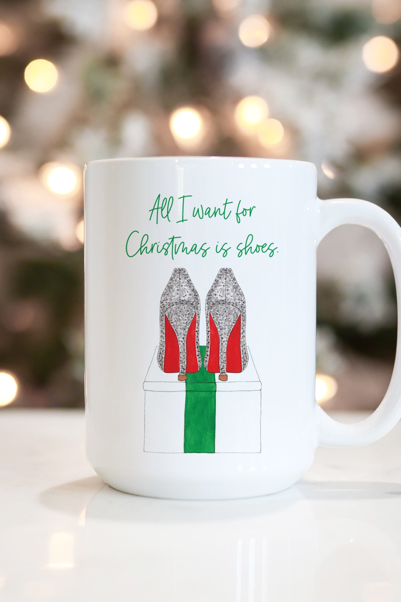All I Want For Christmas Is Shoes Mug