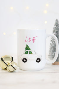 Lit AF Fiat Mug