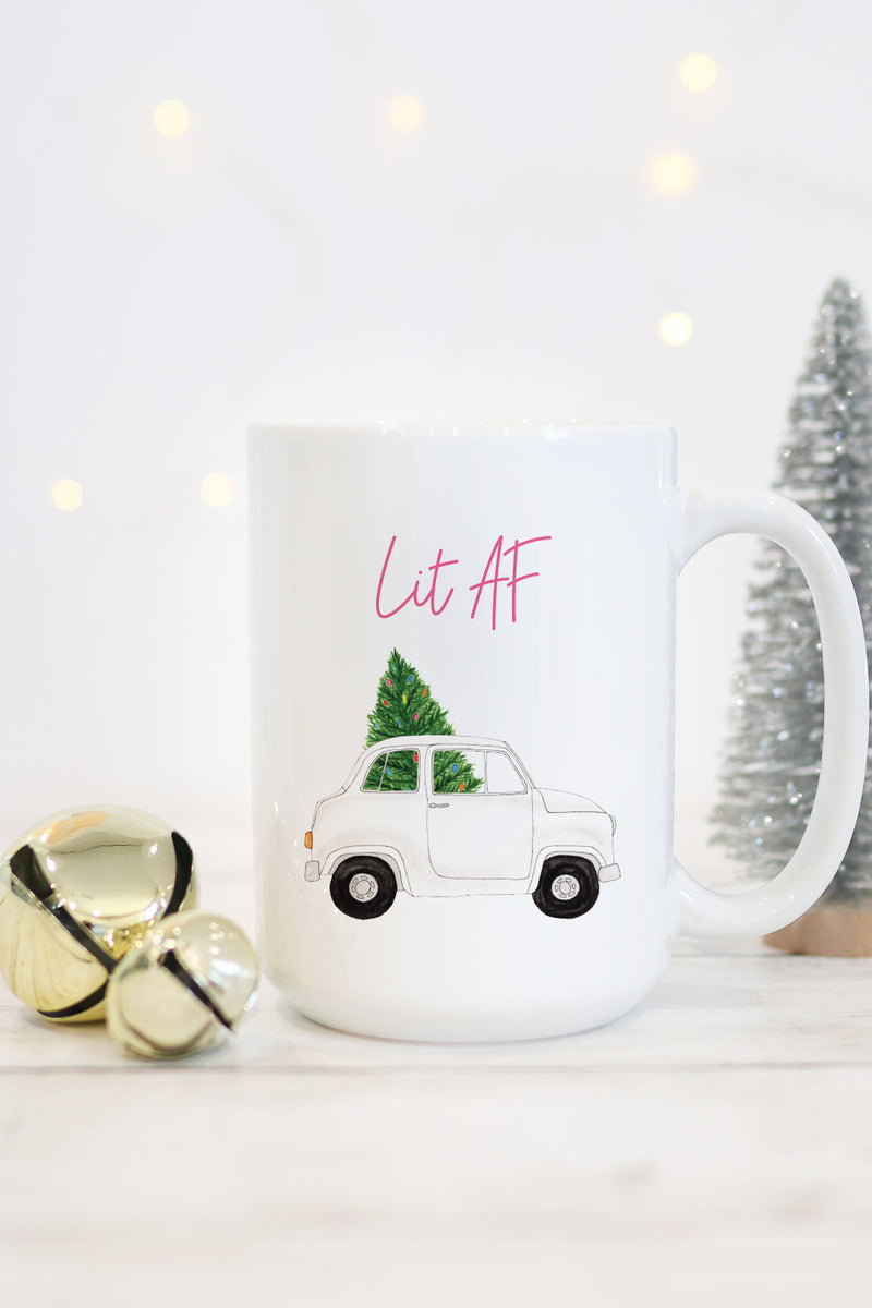 Lit AF Fiat Mug