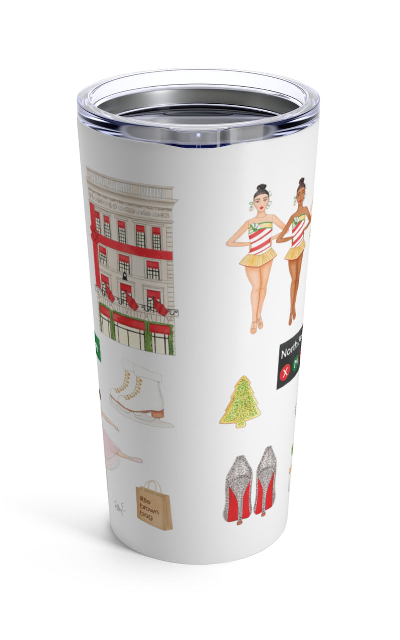 New York City Christmas Tumbler