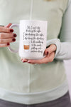 Oh, I can't stop drinking the coffee. I stop drinking the coffee, I stop doing the standing and the walking and the words-putting-into-sentence doing. - Lorelai Gilmore  This is the perfect mug for anyone who loves all things Gilmore Girls! 