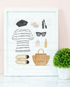 Parisian Style Art Print