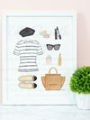 Parisian Style Art Print