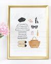 Parisian Style Art Print