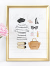 Parisian Style Art Print