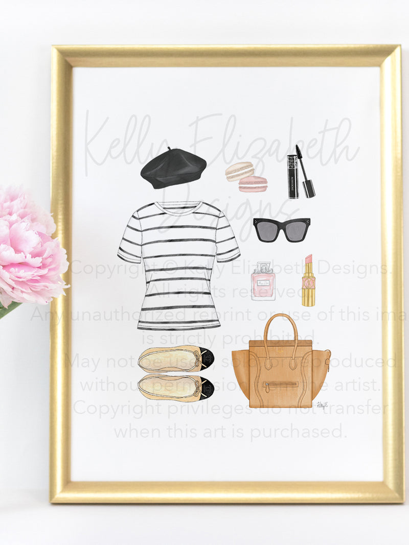 Parisian Style Art Print
