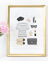 Parisian Style Classic Art Print