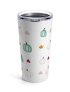 Pastel Pumpkins and Leaves Tumbler