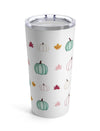 Pastel Pumpkins and Leaves Tumbler
