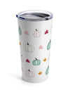 Pastel Pumpkins and Leaves Tumbler