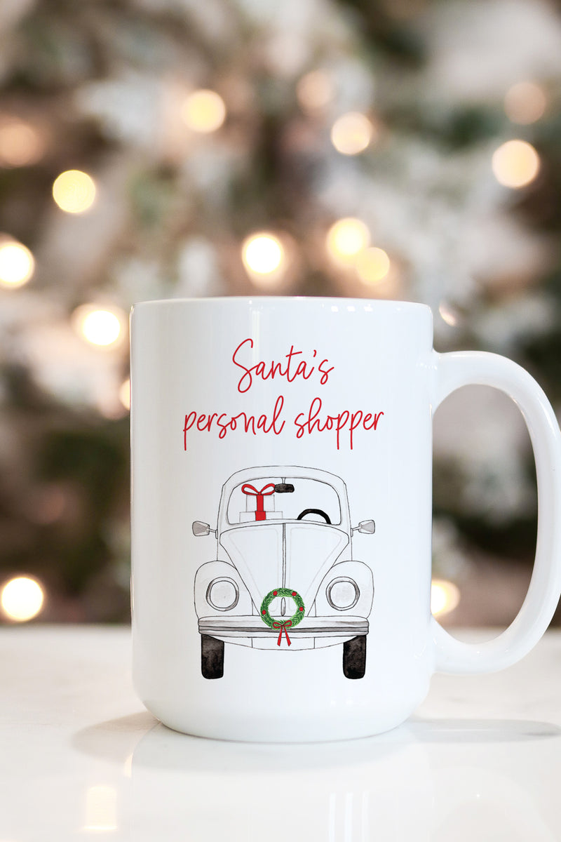 Santa's Personal Shopper Mug - Beetle