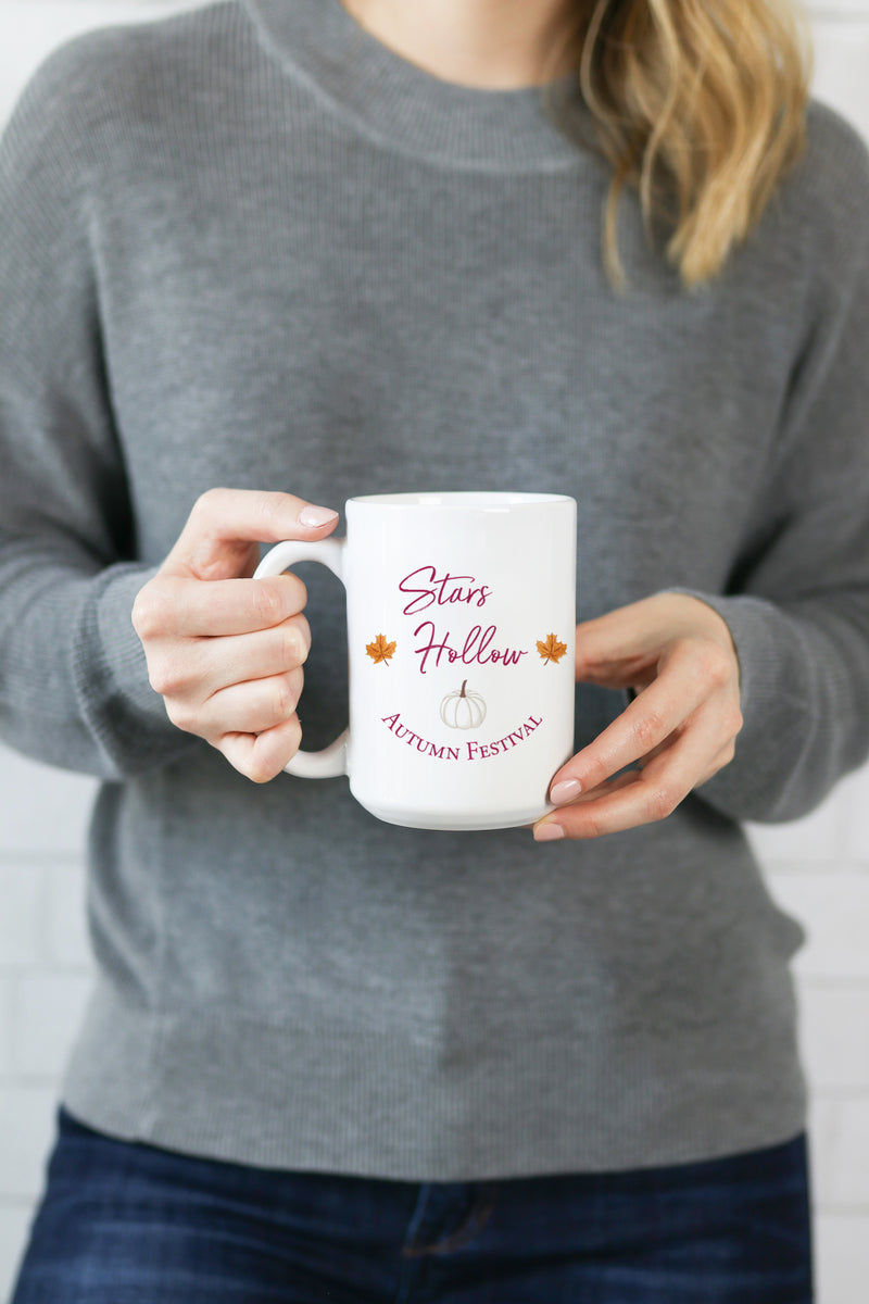 Stars Hollow Autumn Festival Mug. A fall mug for anyone who loves Gilmore Girls!