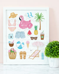 Summer Art Print