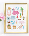 Summer Art Print