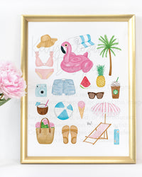 Summer Art Print