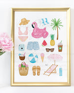 Summer Art Print